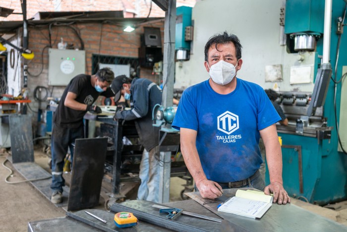 Carlos Cajas, père d’Esteban Cajas et fondateur de Talleres Cajas